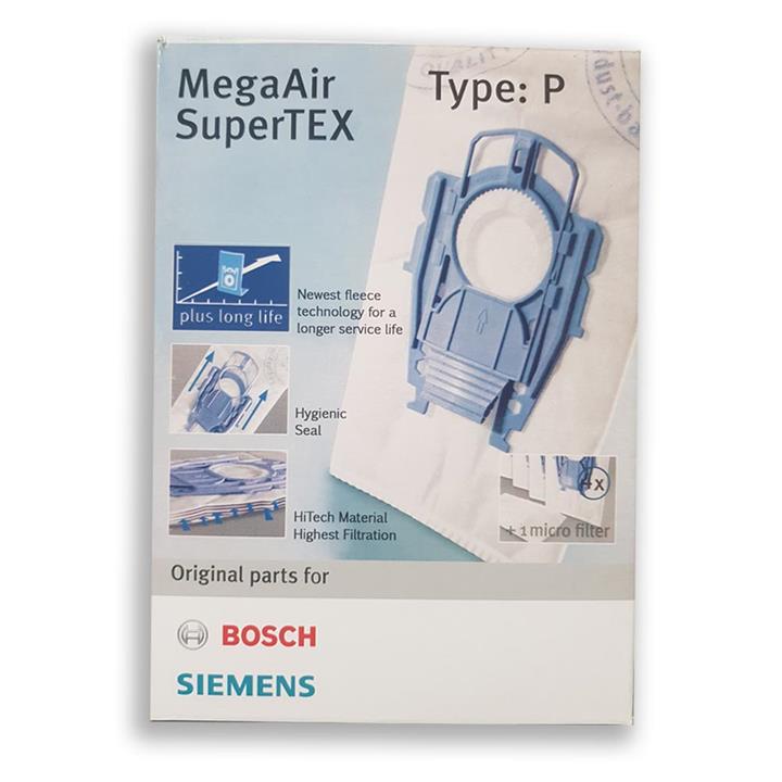 پاکت جاروبرقی بوش (Bosch) مدل Type P اصل آلمان (تایپ P)